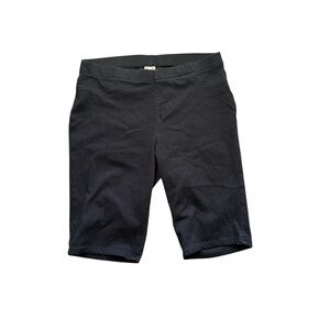 Faded Glory black shorts